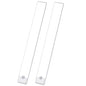 15.9 inch Motion Sensor Under Cabinet Lights, Magnetic Rechargeable Under Counter Closet Light, Wireless Night Light Bar Stick-On, Cool White, 2-Pack - color: Cool White, size: 15.9 inch