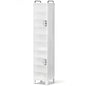 VECELO Narrow Storage Cabinet, 54.3” Tall Slim Storage Organizer with Adjustable Shelves, Magnetic Doors, for Small Space Kitchen, Bathroom, Laundry & Bedroom, White