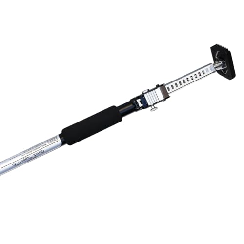 Heavy Duty Truck Cargo Bar - Adjustable QSP-360 Truck Bed Organizer with Weight Capacity 175 lbs. - Self-Locking Spring Ratchet Load Lock Bar - Extends 3.6 to 6 Ft, Ideal for Car, SUV & Truck - color: Red