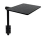 Manufacturers' Select ITC RV Side Table with MOD Table Leg System (Black Shiplap Table Top w/Black Table Leg) - color: Black Shiplap Table Top W/ Black Table Leg