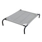 Coolaroo Original Elevated Dog Bed - Breathable Off-The-Ground Pet Bed with Cooling Fabric, Joint Relief & Moisture-Resistant Fabric, 100% Recyclable, Easy Clean, Gray, Extra Large - color: Grey, style: X-Large Dog Bed