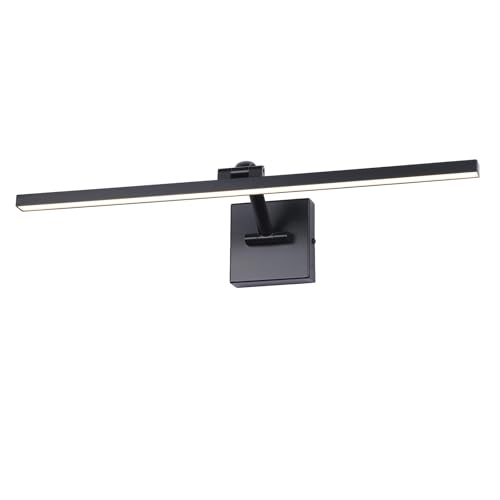 Black 23.6 Inch LED Dimmable Lights for Pictures On Wall Hard Wired Gallery Light Modern Artwork Wall Lamps, Warm White Picture Lights Art Display Light for Paintings Portrait - color: Hard-wired Black-Dimmable, size: 23.6 Inch