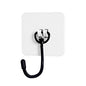 DTmasao 100 Packs Large Hooks for Heavy-Duty Hanging 44Ib(Max) Wall Hangers - No Nails, Self-Adhesive Traceless, Waterproof Rustproof, Bathroom Kitchen Home Use