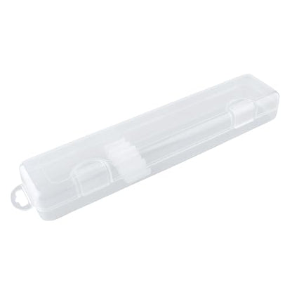 Transparent Tableware Storage Case, Portable Flatware Utensil Box, Clear Cutlery Organziers Container for Spoon Fork Chopsticks for Travel Camping Picnic (B)