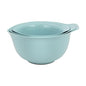 KitchenAid Universal Nesting Plastic Mixing Bowls with Non Slip Base and Pour Spout, Dishwasher Safe, Set Of 3, 2.5 quart, 3.5 quart and 4.5 quart, Aqua Sky - color: Aqua Sky, size: Set of 3