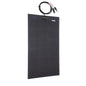 LensunSolar 80W 12V Flexible Solar Panel ETFE Black Thin, Monocrystalline High Efficiency, Slim Flexible PERC Mono Solar Cells 12 Volt for Battery Charge Marine RV Campers Boats Camping Generator - size: 80W/37in x 21in