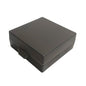 Soap Container, Shower Square Bar Holder Fit Handmade Soap, Travel Soap Case (Translucent Black) - color: Translucent Black