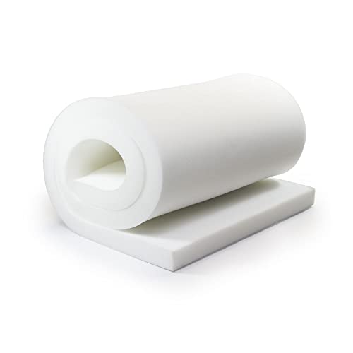 AK Trading Upholstery Foam Medium Density Cushion; (Seat Replacement, Foam Sheet, Foam Padding), 4" H X 30" W x 72" L - style: 4 Inch H X 30 Inch W x 72 Inch L