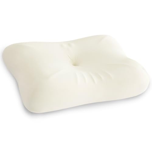Cervical Neck Pillow for Deep Sleep Medium Firm Cooling Memory Foam Pillow, Dual Height Ergonomic Contour for Gentle Neck Shoulder Support, Side Back Stomach Sleepers