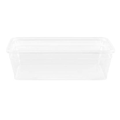Snapware Food Storage Containers, Plastic, 8.5-Cup, Rectangular | Leakproof & Airtight | BPA-Free | Microwave & Dishwasher Safe | Pack of 6 - size: 6 Pack, style: 8.5 Cup