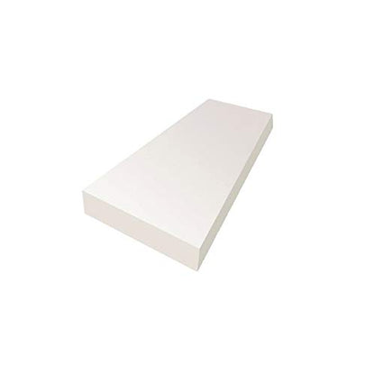 FoamRush 2" x 26" x 30" High Density Upholstery Foam Cushion (Seat Replacement, Upholstery Sheet, Foam Rubber Padding, Bench Seat Cushion Replacement) Made in USA - color: High Density, size: 2" x 26" x 30"