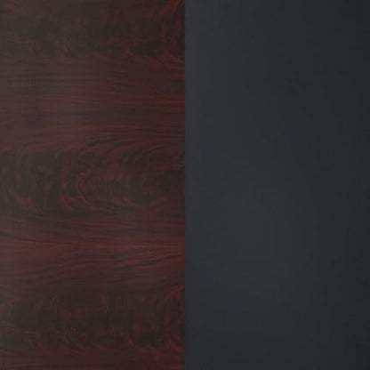 Flash Furniture Glenbrook 24'' x 42'' Rectangular Table Top with Black or Mahogany Reversible Laminate Top (Pack of 1) - color: Black/Mahogany, size: 24" x 42" Rectangular