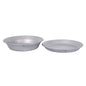 Boundless Voyage Titanium Dish Plate Bowl Set with Carry Bag Outdoor Camping Pan Campfire Tableware Cookware Mess Kit for Food Fruit Sauce (1set Ti1113T) - color: 1set Ti1113T
