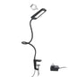 TROND LED Desk Lamp with Clamp, 1000LM Super Bright 3-Level Dimmable Desk Light 6000K Daylight, Extra-Long Flexible Gooseneck Clip on Light, Eye-Care Clamp Lamp for Painting, Workbench,Reading - style: Type B Clip Lamp