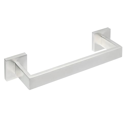 Alise Brushed Nickel Towel Bar, 12 Inch Towel Racks for Bathroom, SUS304 Stainless Steel Towel Holder Wall Mounted, Heavy Duty Towel Hanger for Bathroom & Kitchen (Brushed Nickel) - color: Brushed Nickel, size: Single 12 Inch