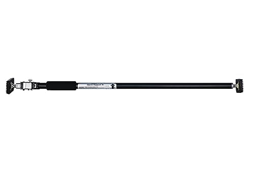 Heavy Duty Truck Cargo Bar - Adjustable QSP-360 Truck Bed Organizer with Weight Capacity 175 lbs. - Self-Locking Spring Ratchet Load Lock Bar - Extends 3.6 to 6 Ft, Ideal for Car, SUV & Truck - color: Black