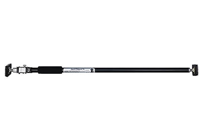Heavy Duty Truck Cargo Bar - Adjustable QSP-360 Truck Bed Organizer with Weight Capacity 175 lbs. - Self-Locking Spring Ratchet Load Lock Bar - Extends 3.6 to 6 Ft, Ideal for Car, SUV & Truck - color: Black