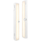 Amazon Basics LED Motion Sensor Light Bar, USB/Battery Operated, 250 Lumens, 12 Inches, Swivel, Under Cabinet Lighting for Closet, Kitchen, 2-Pack, White - style: LED Light Bar, Sensing Swivel
