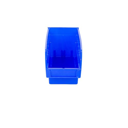 HE HUDSON EXCHANGE 12" x 4" x 4" Plastic Nesting Storage 12” Shelf Bin, Blue - color: Blue, size: 1 Pack