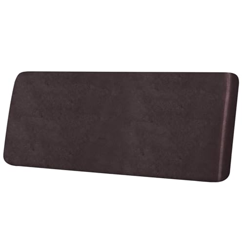ANARACHON Leather Look Couch Cushion Covers Sofa Seat Slipcovers Sets Couches Furniture Protector for Sectional Armchair Loveseat Pets Kids Stretch Spandex Fabric (1 Cushion Sofa, Chocolate) - color: 01 Chocolate, size: 1 Cushion Sofa
