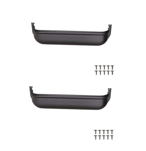 2PCS Car Storage Box Hanging Repair Tool Shelf Racking Organis Storage for Van Camper Barn Door Interior Storage Accessories(2PCS Blcak)