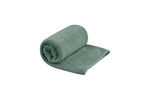 Sea to Summit Tek Towel, Plush Camping and Travel Towel - color: Sage Green, style: Small