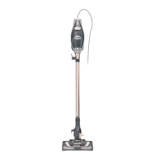 Shark Rocket Pro DLX | Corded Stick Vacuum | Removable Hand Vacuum, Advanced Swivel Steering, XL Dust Cup Capacity | Crevice Tool, Upholstery Tool & Anti-Allergen Dust Brush | Gold | HV371GD - color: Gold