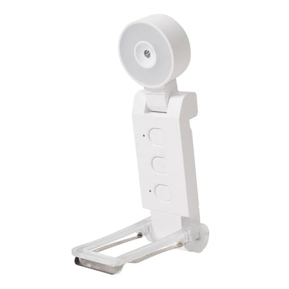 Book Light,USB Rechargeable Clip-On Reading Light,30 Adjustable Modes,Eye-Caring,Flashlight with Timer, Perfect for Book Lovers/Travel(White, Round) - color: White, size: Round