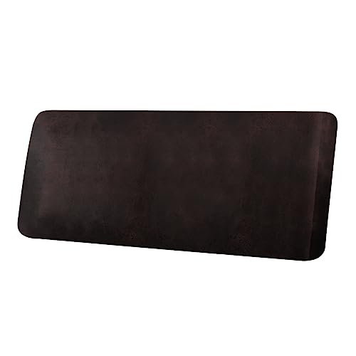 ANARACHON Leather Look Couch Cushion Covers Sofa Seat Slipcovers Sets Couches Furniture Protector for Sectional Armchair Loveseat Pets Kids Stretch Spandex Fabric (1 Cushion XL Sofa, Chocolate) - color: Chocolate, size: 1 Cushion XL Sofa