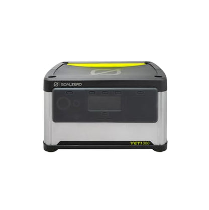 Goal Zero Yeti Portable Power Station, Yeti 300 + Nomad 50 Solar Generator, 297 Watt Hour LiFePO4 Battery, Water resistant & Dustproof Solar Generator For Outdoors, Camping, Tailgating, & Home - style: Yeti 300 - Nomad 50