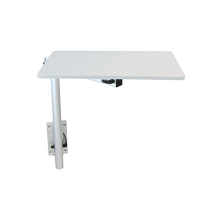 Manufacturers' Select ITC RV Side Table with MOD Table Leg System (Light Grey Table Top w/Silver Table Leg) - color: Light Grey Table Top W/ Silver Table Leg
