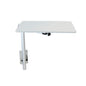 Manufacturers' Select ITC RV Side Table with MOD Table Leg System (Light Grey Table Top w/Silver Table Leg) - color: Light Grey Table Top W/ Silver Table Leg
