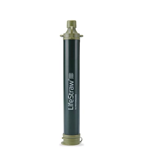 LifeStraw Personal Water Filter for Hiking, Camping, Travel, and Emergency Preparedness - color: Green, size: 1 Pack, style: 1 Pack