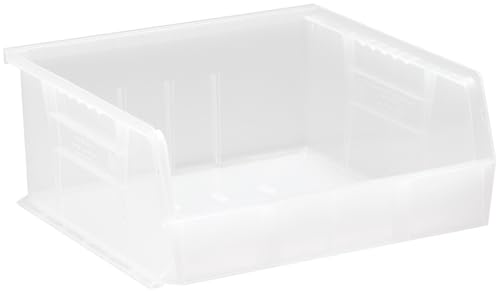 HE HUDSON EXCHANGE 11" x 11" x 5" Plastic Stackable Storage Bin, Clear - color: Clear, size: 1 Pack