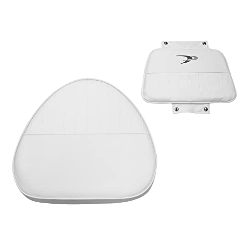 Wise 8WD015-2-710 Standard Pilot Chair Cushion Set,White