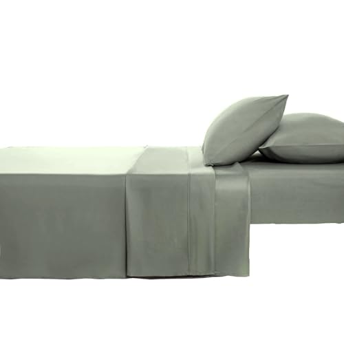 Kingnex Sleeper Sofa Bed Sheets Queen for 60x74 Pull Out Sofa Bed with 4-6 Deep Pocket Soft Double Brushed 1800 Microfiber 4 Piece Bedding Set Sage - color: Sage, size: Sleeper Sofa Queen