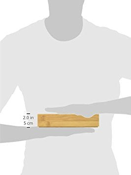 Lipper International 8181S Bamboo Wood Stacking Drawer Organizer Box, 3" x 9", Set of 2 - size: 3" x 9" (Set of 2)