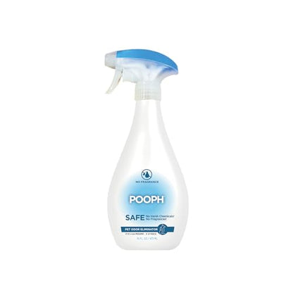 Pooph Pet Odor Eliminator, 16oz Spray - Eliminates Odors at the Molecular Level, Dogs, Cats, Freshener, Eliminator, Urine, Poop, Pee, Deodorizer, Fresh, Clean, Furniture, Potty - size: 16 Fl Oz (Pack of 1)