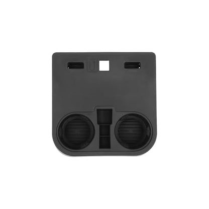 RT-TCZ Front Cup Holder Floor Console Mounted Drink Holder Front Seat Storage Box Tray Organizer for Ford F150/F250/F350/F450 2021-2025