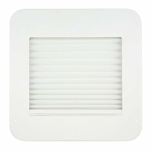 AP PRODUCTS A1W-15201612 RV WINDOW VENT SHADE; WHITE