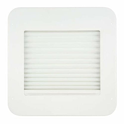 AP PRODUCTS A1W-15201612 RV WINDOW VENT SHADE; WHITE