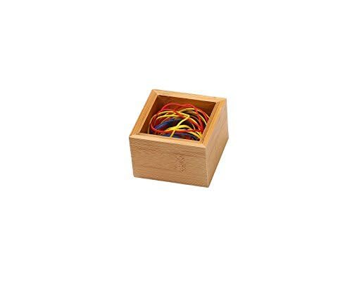 YBM Home Kitchen Drawer Organizer Storage Box Made of Bamboo, 3x3x2 Inch 320 - size: 3x3x2 inch ( Pack of 1 )