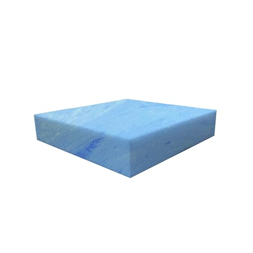 FoamRush 2" x 26" x 30" Gel Memory Foam Only Insert, Square Pad, Memory Foam Topper, Seat Cushion Replacement, Upholstery Foam, Pet Bed Memory Foam, Wheelchair Seat Cushion, Made in USA - color: Gel Only, size: 2" x 26" x 30"