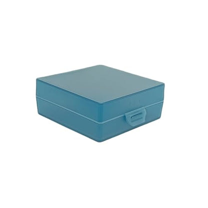 Soap Container, Shower Square Bar Holder Fit Handmade Soap, Travel Soap Case (Light Blue) - color: Light Blue