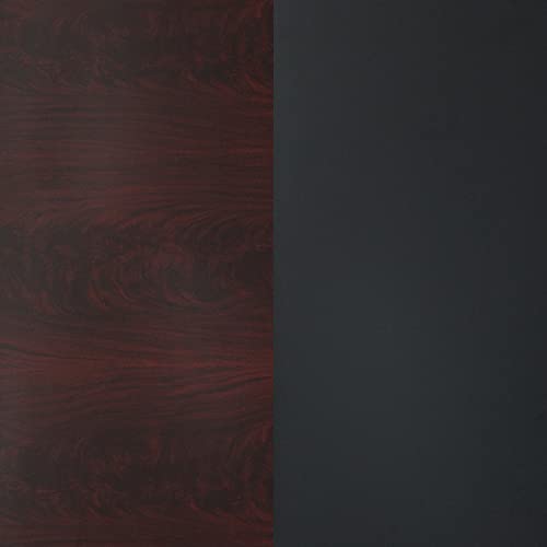 Flash Furniture Glenbrook 24'' x 30'' Rectangular Table Top with Black or Mahogany Reversible Laminate Top - color: Black/Mahogany, size: 24" x 30" Rectangular