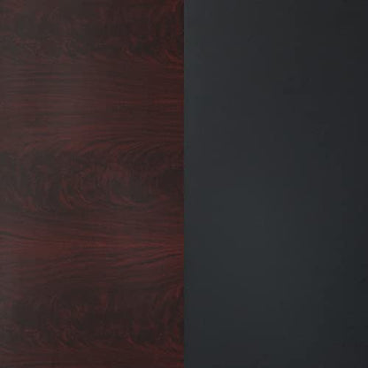 Flash Furniture Glenbrook 24'' x 30'' Rectangular Table Top with Black or Mahogany Reversible Laminate Top - color: Black/Mahogany, size: 24" x 30" Rectangular