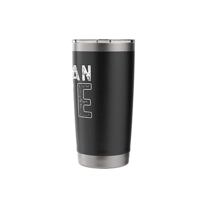 Vanning Vanlife Van Life Stainless Steel Insulated Tumbler - color: Black