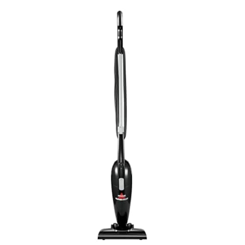 Bissell 2033M Featherweight Stick Lightweight Bagless Vacuum and Electric Broom with Crevice Tool for Hard Floors and Carpets, Black - style: Black