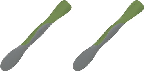 Tovolo Tool for Kitchen Meal Prep to Scoop Spread Slice and Scrape, Pesto, Large, 1 Count (Pack of 2) - color: Pesto, size: Large (Pack of 2)