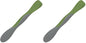 Tovolo Tool for Kitchen Meal Prep to Scoop Spread Slice and Scrape, Pesto, Large, 1 Count (Pack of 2) - color: Pesto, size: Large (Pack of 2)